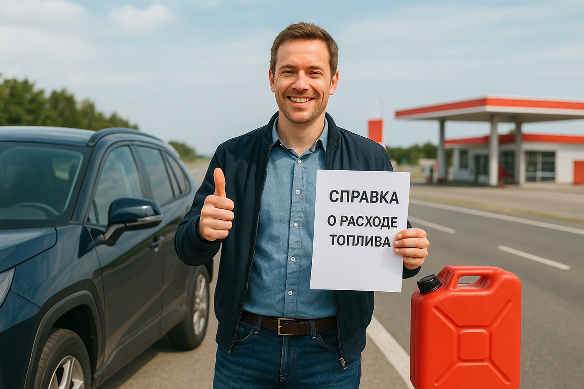 Получить справку о расходе топлива в  в Петрозаводске и Республике Карелия
